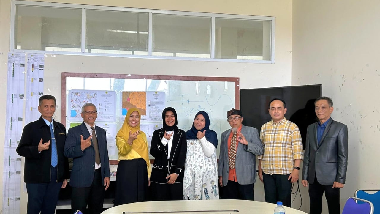 FT Unpak Gelar Sidang Tugas Akhir Program Studi Teknik Geologi